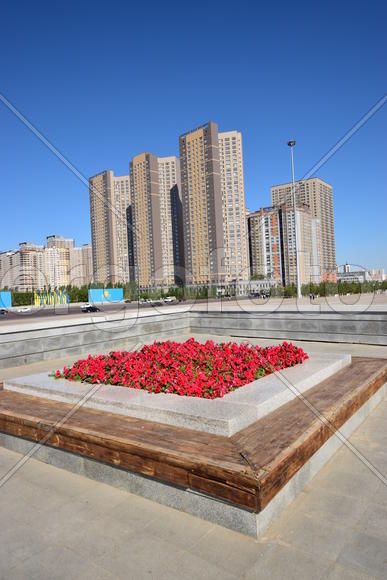 Астана - Площадь независимости. Казахстан