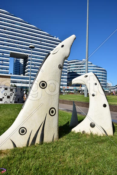 Астана - уличная скульптура