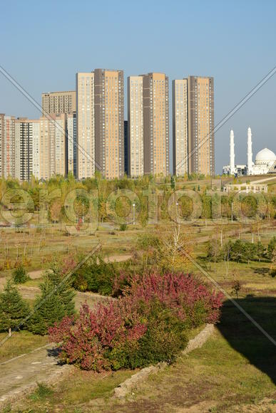 Астана - многоэтажные жилые дома