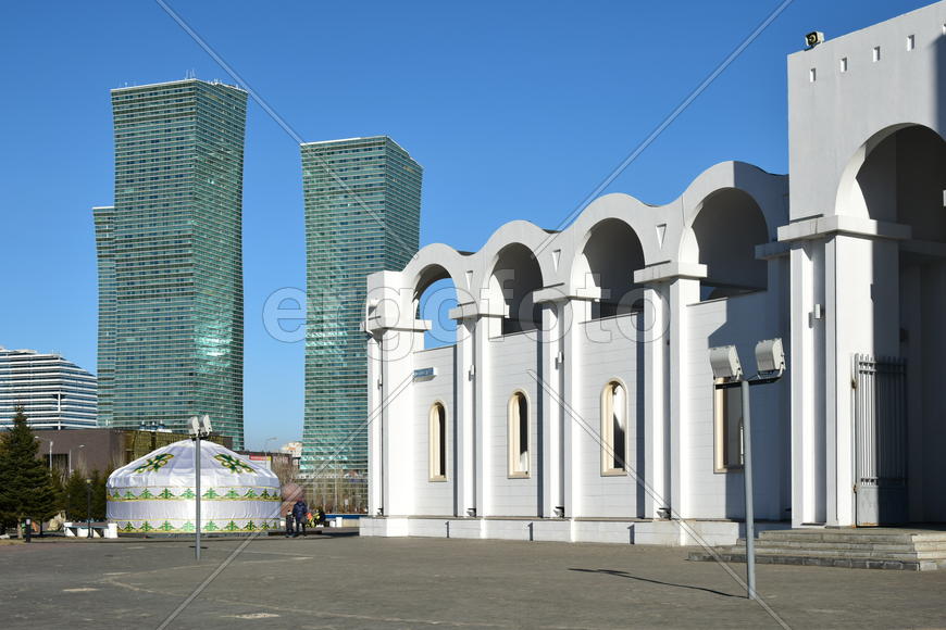 Астана - городская архитектура. Казахстан 