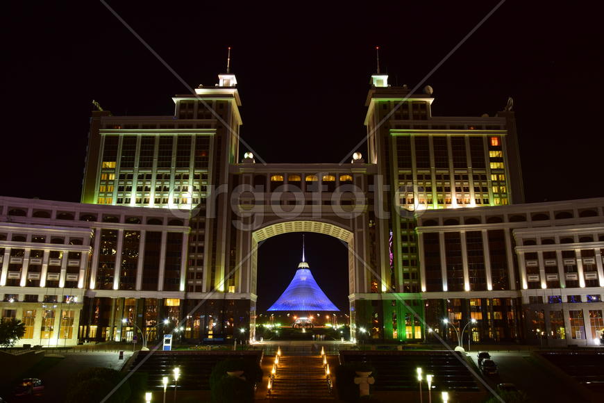 Астана - Офис компании КазМунайГаз