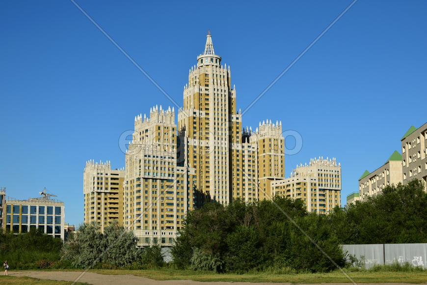 Астана - Современная архитектура города.