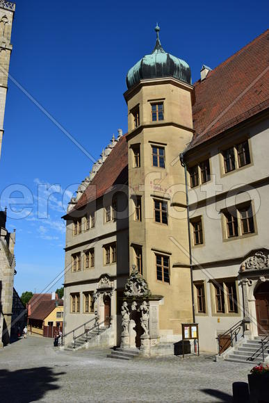 Германия - исторический город Ротенбург в Баварии