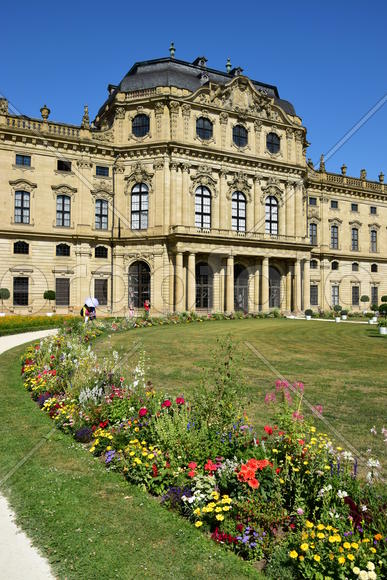 Германия - Город Вюрцбург, резиденция