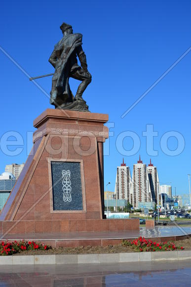 Астана - уличная скульптура. Достопримечательности Казахстана. 