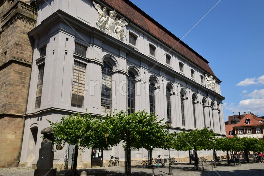 Германия - город Ансбах под Нюрнбергом