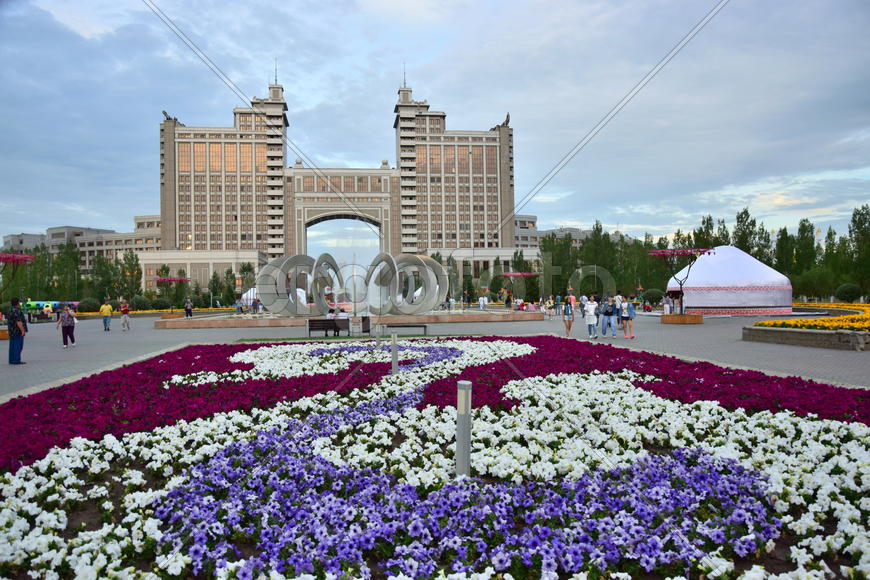 Астана - городская архитектура. Казахстан 