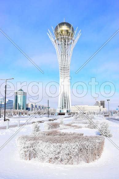 Башня "БАЙТЕРЕК" в Астане