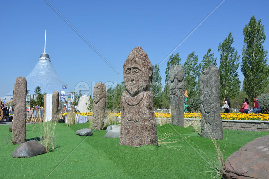 Астана - Этнический фестиваль летом 2017