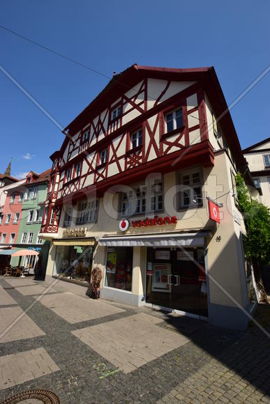 Германия - город Ансбах под Нюрнбергом. Памятник архитектуры 