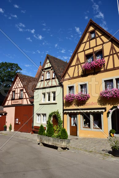 Германия - исторический город Ротенбург в Баварии