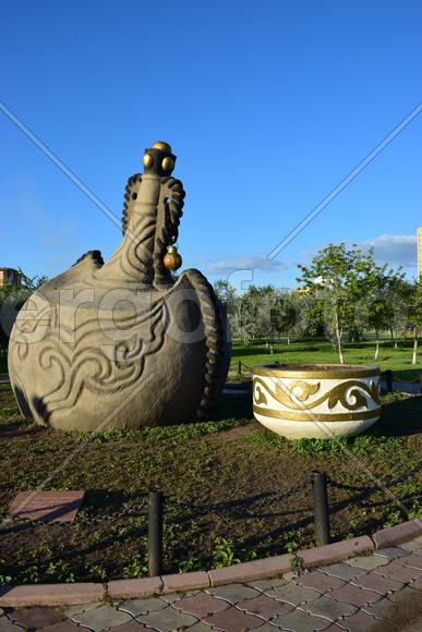 Астана - уличная скульптура. Казахстан 