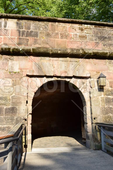 Германия - город Нюрнберг. Памятник архитектуры 