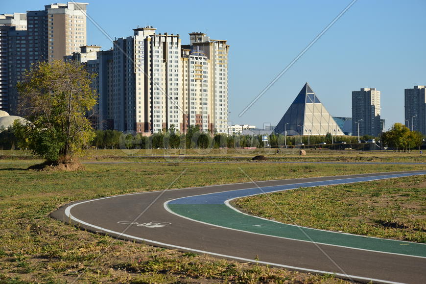 Астана. Городская архитектура. Современные высотные здания 