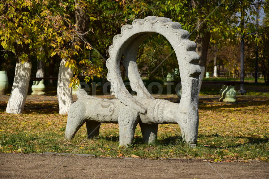 Уличная скульптура Астаны