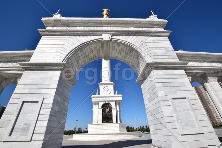 Астана - Площадь независимости. Казахстан