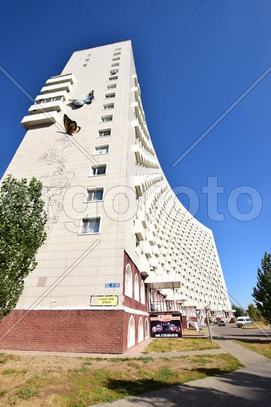 Астана - многоэтажные жилые дома. Архитектура Казахстана 