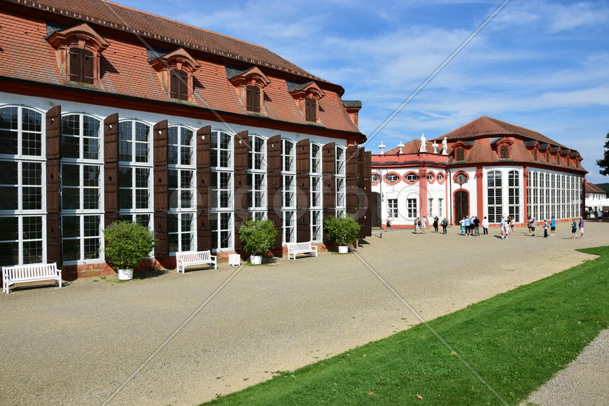 Дворец ЗЕЕХОФ под Бамбергом, Германия.