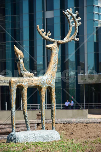 Уличная скульптура Астаны