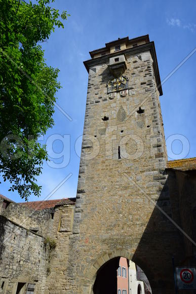 Германия - исторический город Ротенбург в Баварии