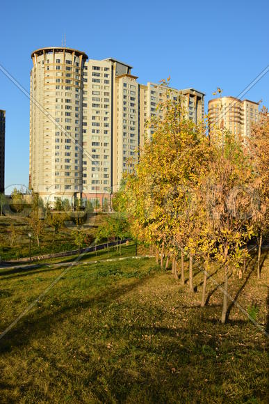 Астана. Городская архитектура. Современные высотные здания 