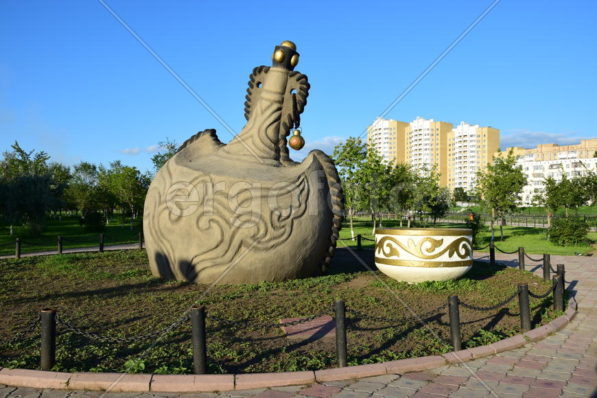 Астана - уличная скульптура. Казахстан 