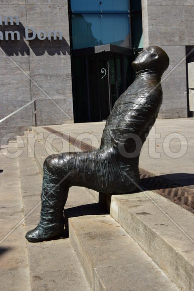 Германия - Город Вюрцбург, памятник 