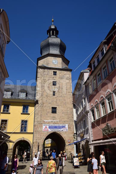 Германия, город Кобург -  памятник архитектуры 