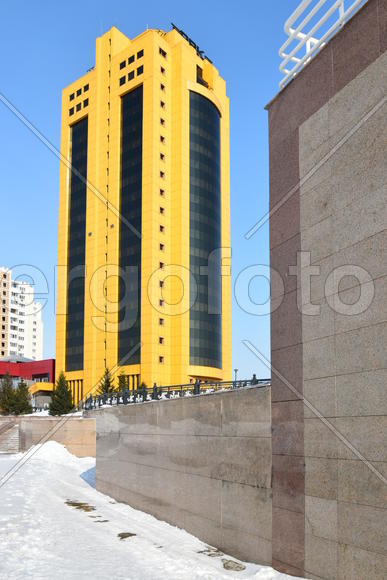 Астана. Городская архитектура. Современные высотные здания 