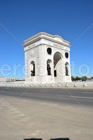 Астана - триумфальная арка. Казахстан