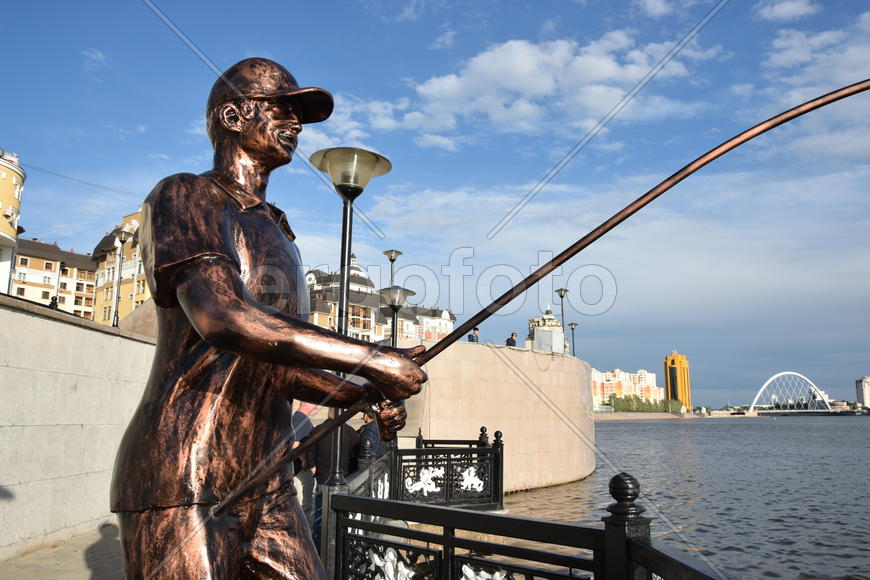 Астана - уличная скульптура. Достопримечательности Казахстана. 