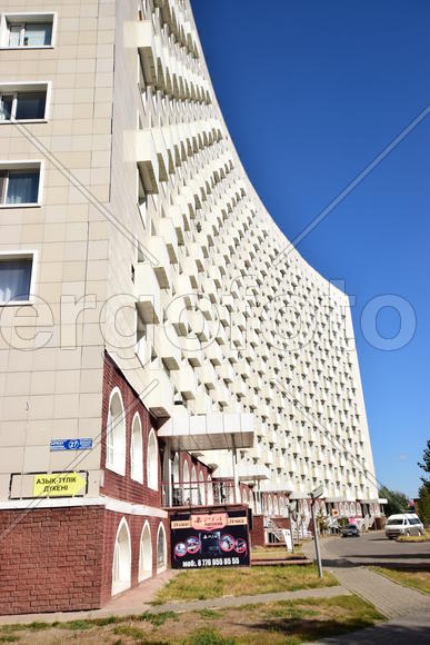 Астана - многоэтажные жилые дома. Архитектура Казахстана 