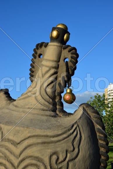 Астана - уличная скульптура. Казахстан 