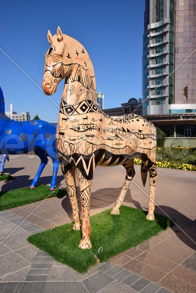 Уличная скульптура Астаны