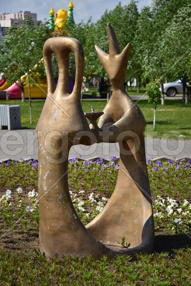 Уличная скульптура Астаны