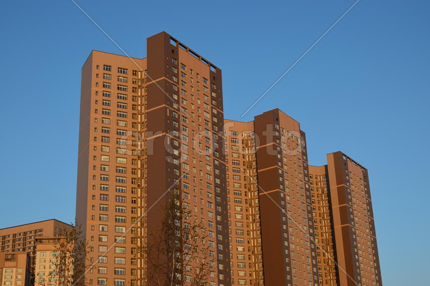 Астана - многоэтажные жилые дома