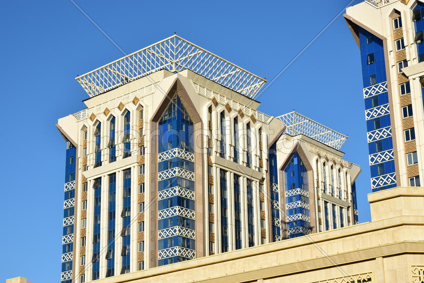 Астана - многоэтажные жилые дома. Архитектура Казахстана 