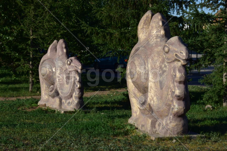 Уличная скульптура Астаны
