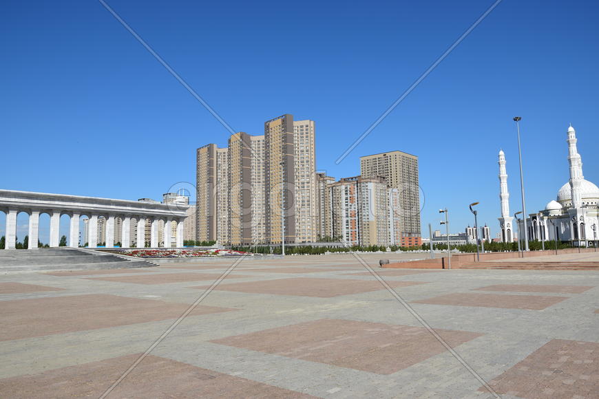 Астана - Площадь независимости. Казахстан