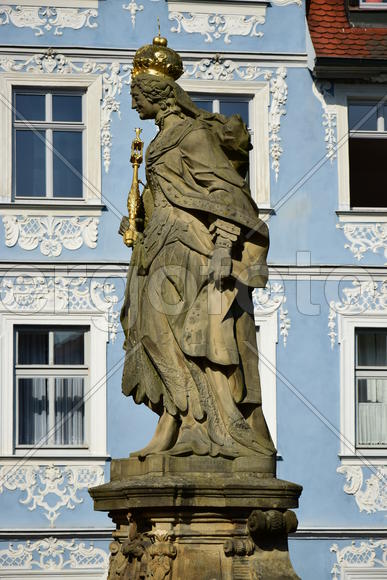 Германия - город Бамберг. Скульптуры 