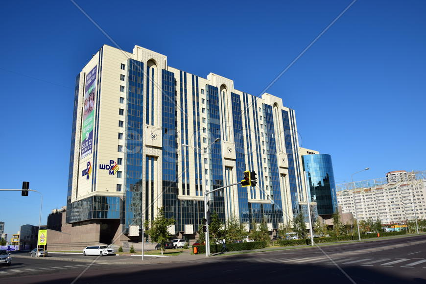 Астана - многоэтажные жилые дома. Архитектура Казахстана 