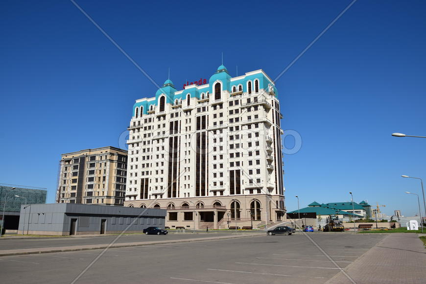 Астана - многоэтажные жилые дома. Архитектура Казахстана 