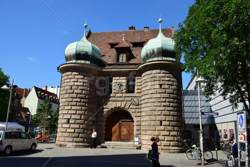 Германия - город Нюрнберг. Памятник Архитектуры 