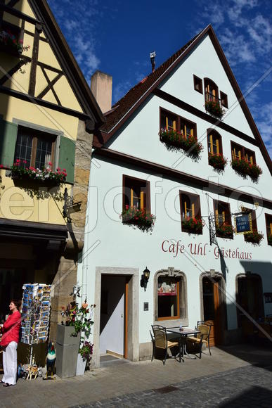 Германия - исторический город Ротенбург в Баварии