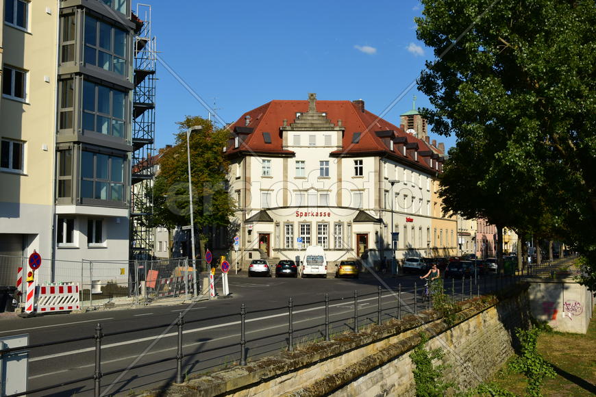 Германия - город Бамберг. Памятник архитектуры 