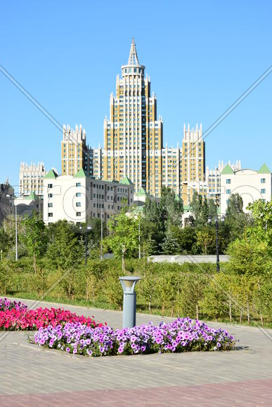 Астана - Современная архитектура города.