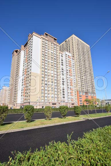 Астана - многоэтажные жилые дома. Архитектура Казахстана 