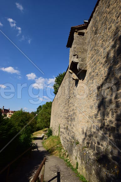 Исторический город Ротенбург в Баварии.