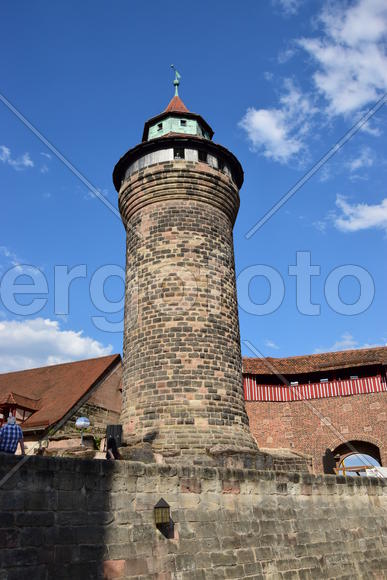 Германия - город Нюрнберг. Памятник архитектуры 