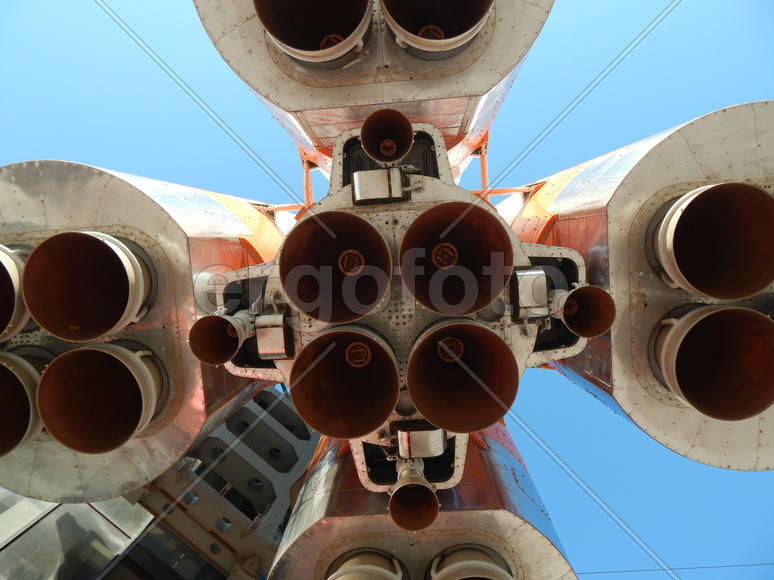 Россия. Самара. Сопло космической ракеты